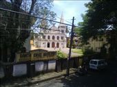 Beautiful view of the Santa Cruz Basilica cathedral from the restaurant window.: by sahil_verma, Views[162]