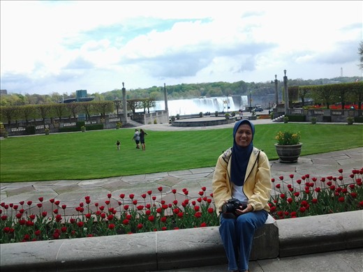 Niagara falls from Toronto, Canada