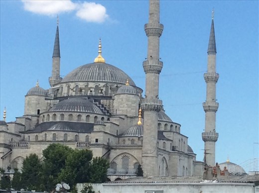 The magnificent Blue Mosque.
