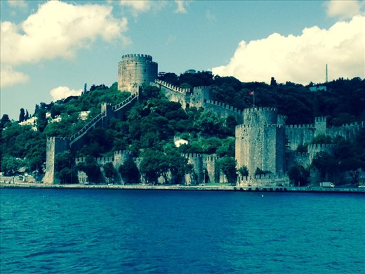 Remains of a Byzantine fortress. From 600 A.D.