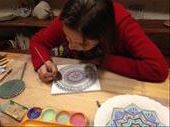 An apprentice hand painting a plate.: by sailor1girl, Views[201]