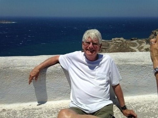 We think he is a happy guy.