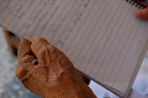 Alice returned home, Sr. Felix reads the note & live the moments again