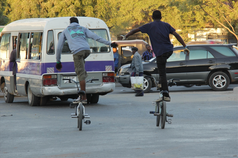 Family like bonds have been established between the members of the group. They play together and they mourn together.  A day before I took this picture, they had gone to visit the mother of a Biker Boy they had lost in a car accident.