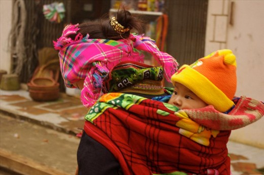 Mum looks after the kids