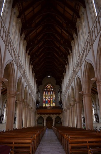 How the Stained Glass Radiates