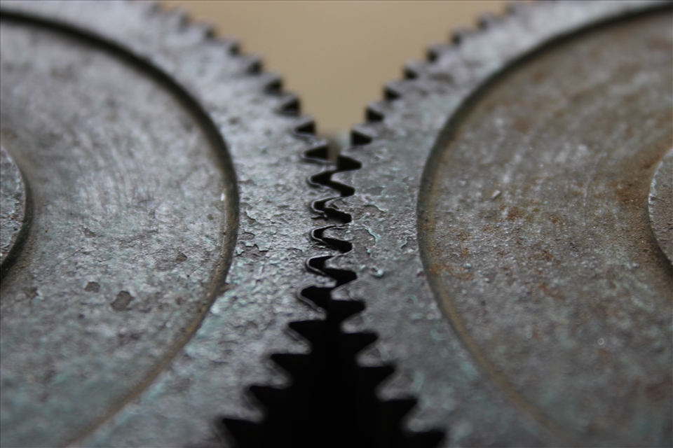 Cogs in market store in Chile