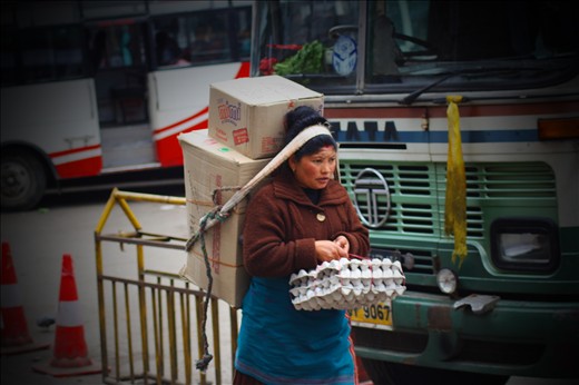 nepali women in daily life.