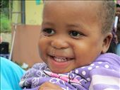A little Zulu girl smiling through her tears.: by sammy-joharris, Views[1125]