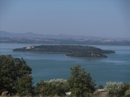 Lago Trasimeno from Isola Maggiore