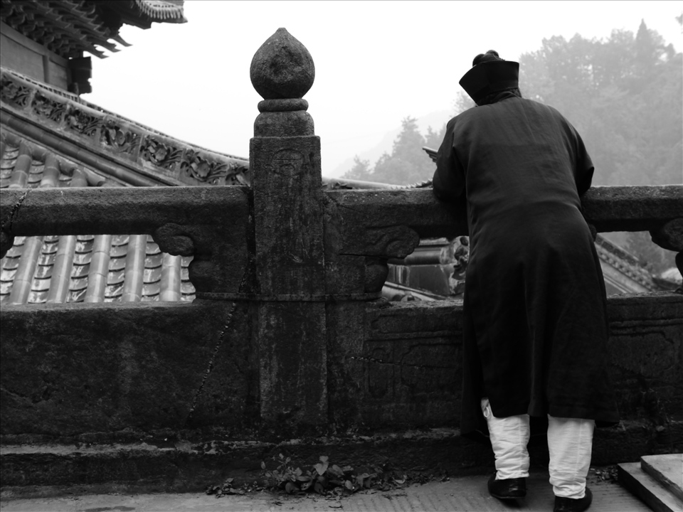 Female Daoist Monk, Purple Heaven Temple, Mount Wudang, 