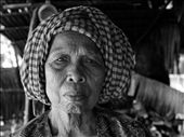 Elderly woman, in hill tribes, bordering Laos: by sammyp, Views[695]