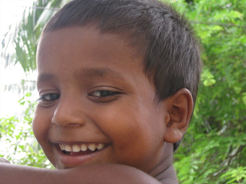 Poor, but still happy. That made the biggest impression on me.