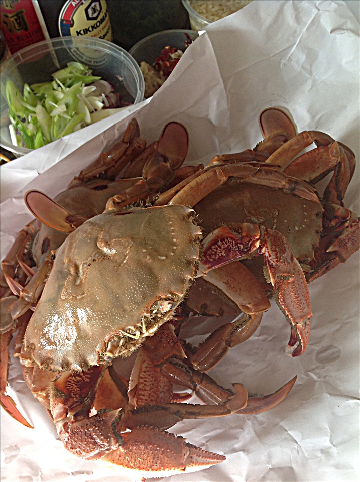Blue Swimmer Crabs, perfect for this meal