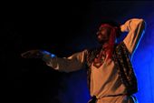 A solo performance by a very talented dancer. This dance needs a lot of stamina energy as you whole body is engaged in the performance the beautiful dress along with balochi embroidery shows of rich heritage and culture of Baluchistan  : by sania, Views[1004]