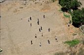 A makeshift soccer field offers playful space at recess to the kids who attend the school from different parts of the mountain.: by sanisidro, Views[551]