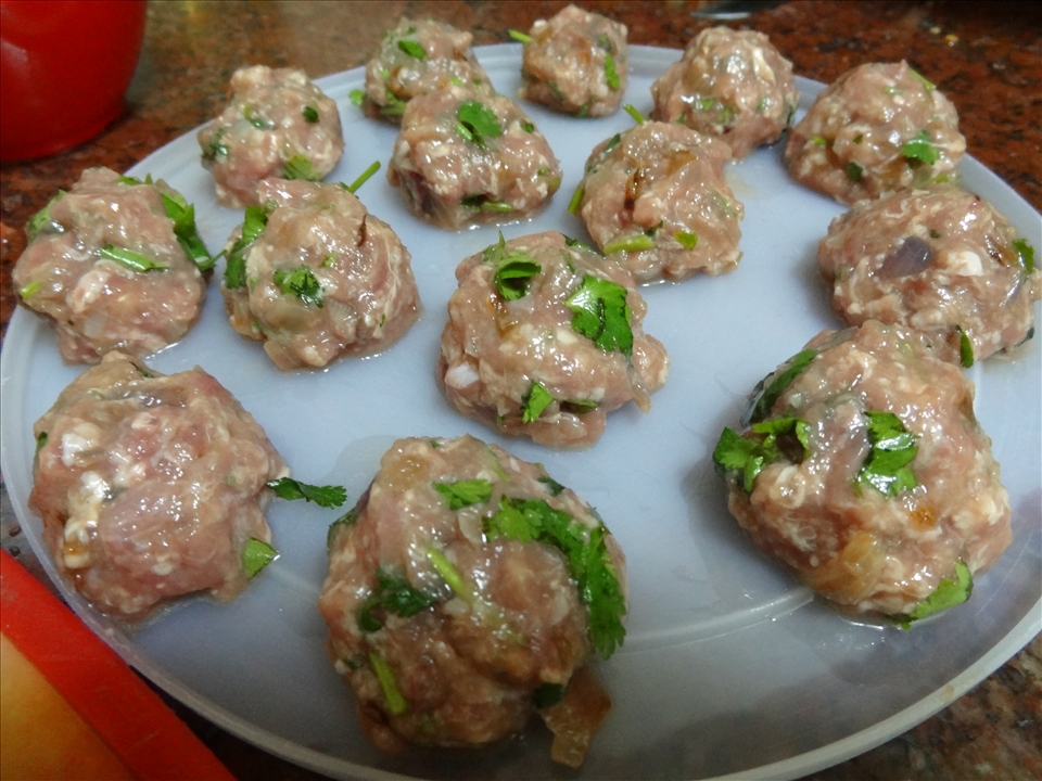 Walnut sized golis ready to cook!