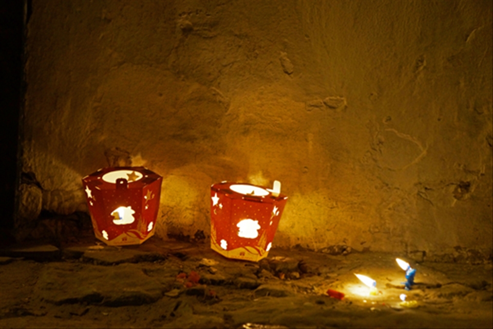 Lamps used during the Festival of Lights