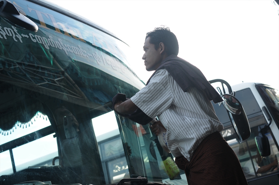 From Yangon, a ten hour bus ride awaits to a city filled with temples. 