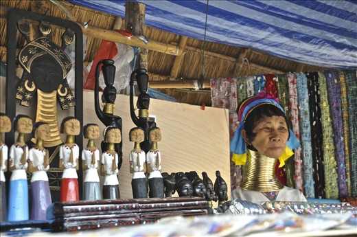 The barbies and the model.