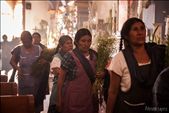 Locals visit the baby jesus on december 24th. All kinds of flowers are offered to decorate the church.: by santiaguito, Views[311]