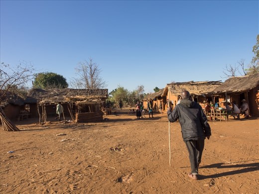 Always greet the chief of the village first. If you bring beer, you are a friend. 
