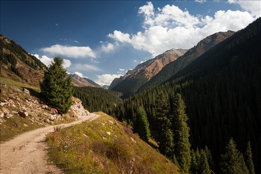 A four hour hike in the blistering heat to a hostel 