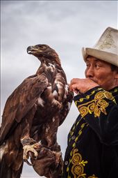 Tumara getting ready to hunt for dinner with her human.: by sarahannehardy, Views[259]