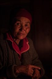 Our yurt mammy for the night, by candle light.: by sarahannehardy, Views[246]