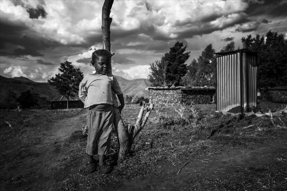 Malealea village girl