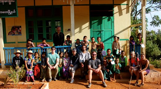 Primary school in the Shan State