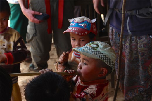Local school in the northern Shan State Villages