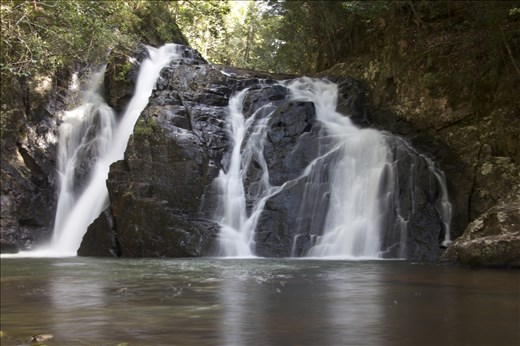 Breathtaking Waterfall in the Atherton Tablelands. 