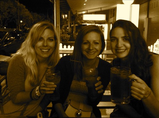 Celebrating Canada day with Brits & Irish, naturally. 