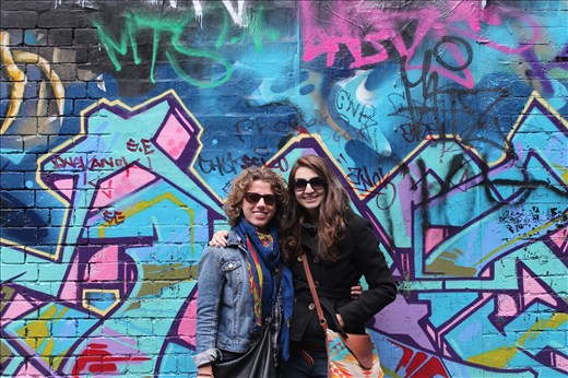 A sample of the vibrant Street Art in Melbourne.