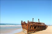 Shipwreck on Fraser Island.: by sarahlizweaver, Views[303]