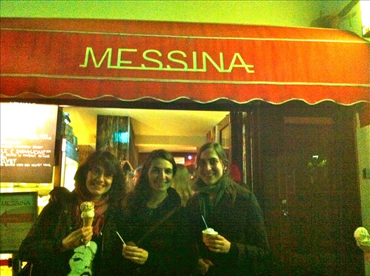 Delectable Gelato with friends from Amazon Watch Allies of Australia. 