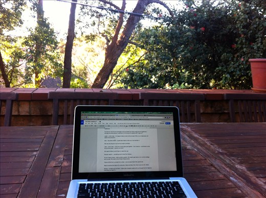 My office for most of the week. 