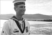 Though ANZAC day is a day to remember to loss and blood shed sacrificed for the protection of australia, our sailors hide their sorrow behind their smiles and he is proud to be protecting his country's shores.   
: by sarahmcdonald, Views[496]
