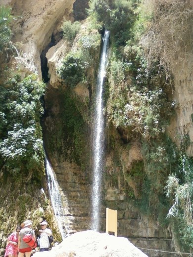 Waterfall at En Gedi