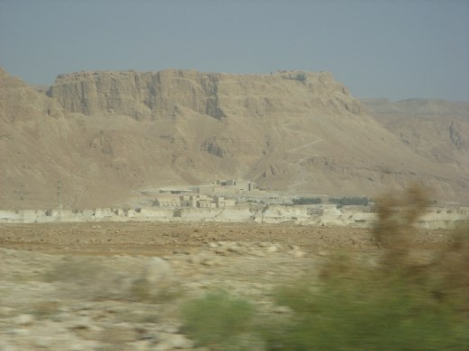 View of Masada
