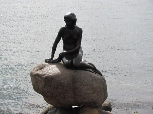 The Little Mermaid in Copenhagen