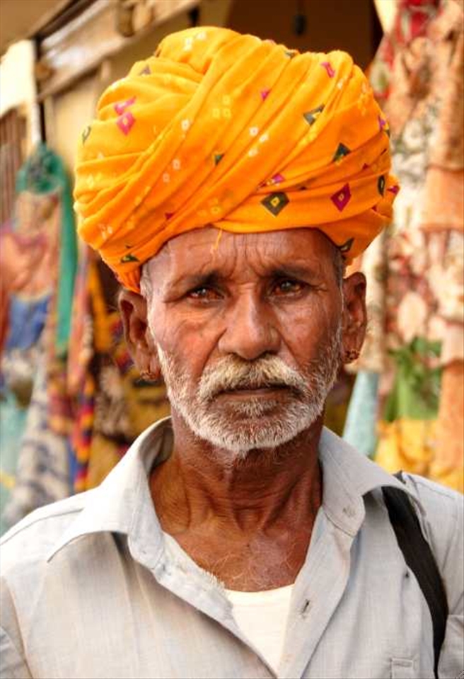 Portrait of an indian man