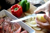 The cooking process - chopping the vegetables: by sarepa, Views[245]
