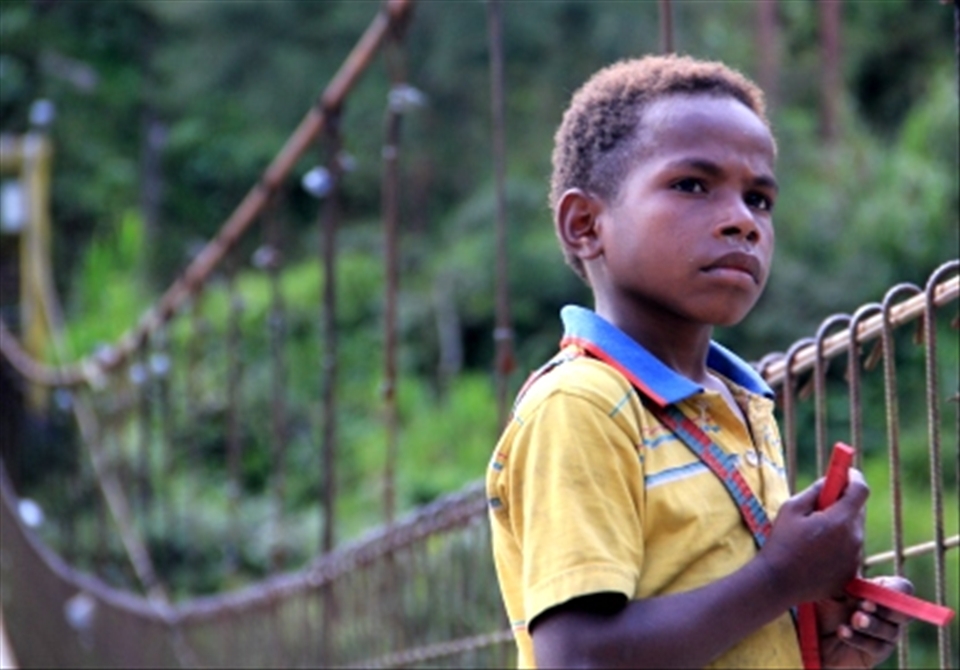 The next generation of Amungme Tribe, hopefully can develop Mimika