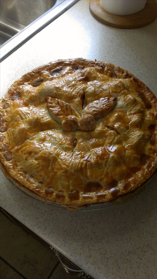 Big Chicken and Mushroom Pie