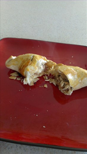 Portable Baby Chicken and Mushroom Pie