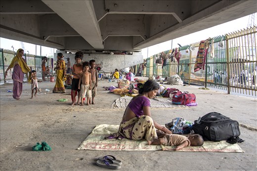 Even after day long hardship in many forms, they don’t get even a comfortable sleep in the night. Most of them sleep on the side of the road, with no hope.