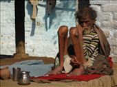 It is hard and hard to say what exactly this man (another one from my village) i: by savirohi, Views[224]
