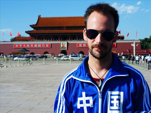 Me at Tiananmen square